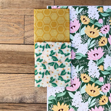 Load image into Gallery viewer, Green Acre - Beeswax Wraps Bundle (Set of 3)
